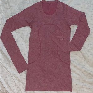 Lululemon long sleeve running shirt